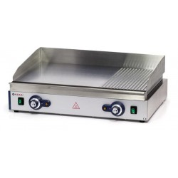 Płyta grillowa 2/3 gładka, 1/3 ryflowana