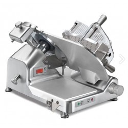 Krajalnica grawitacyjna do wędlin i serów | półautomatyczna | z wbudowaną wagą | nóż Ø 350mm | 0,38 kW GB5