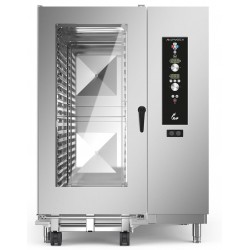 Piec konwekcyjno-parowy bojlerowy  elektryczny Alphatech by Lainox | LBES202 | 61,8kW | 20xGN2/1-40xGN1/1