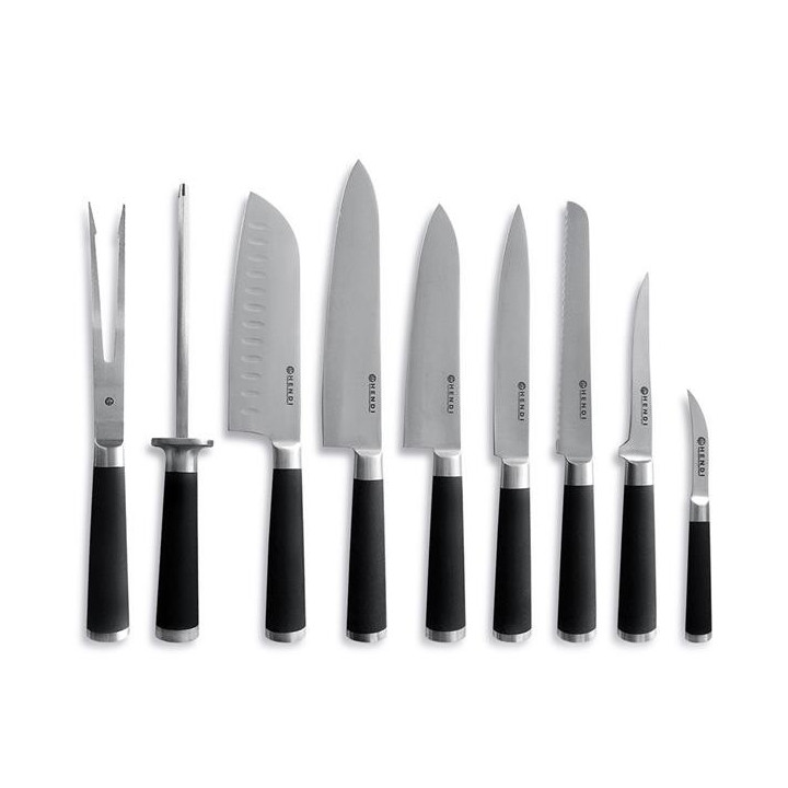 Noże Kurt Scheller edition - zestaw 9-elementowy z eleganckim etui Hendi 975770