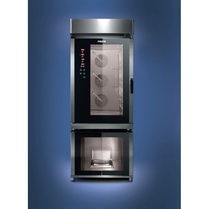Piec konwekcyjno-parowy 10x GN1/1 | 10x 600x400 | 15,8 kW | Piron Vespucci PF7210U