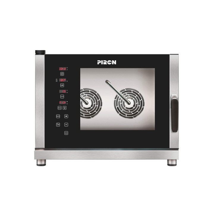 Piec konwekcyjno-parowy 4x GN1/1 | 4x 600x400 | automatyczny system myjący | 6,3 kW | Piron Vespucci Wash PF8904U