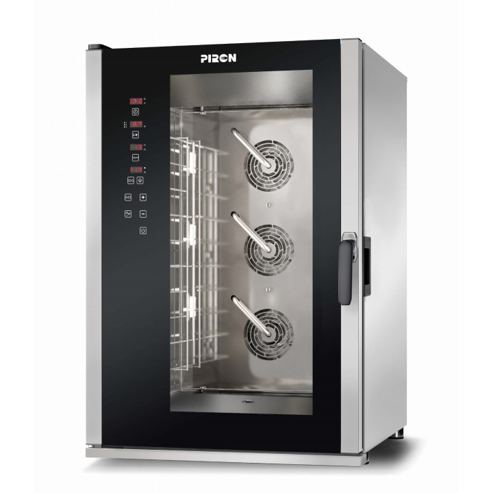 Piec konwekcyjno-parowy 12x GN1/1 | automatyczny system mycia | 15,8 kW | Piron Vespucci Wash PF8910