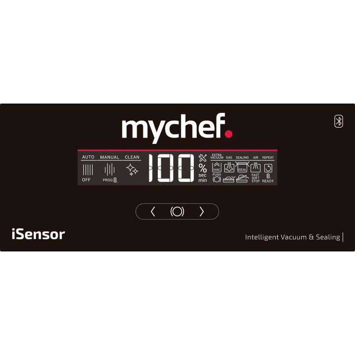 Pakowarka próżniowa komorowa iSENSOR L | nastawna | dwie listwy 455+455 mm | pompa busch 20 m3/h | 0,75 kW | 620x626x453 mm | 