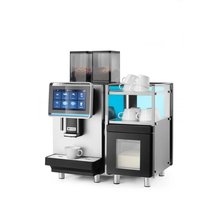 CoffeeMatic Automatyczny ekspres do kawy z ekranem dotykowym HENDI 300 filiżanek/dziennie Hendi 209073