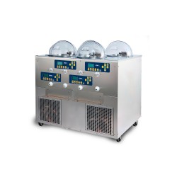 Maszyna do produkcji lodów na żywo freezer 4*15L/h 4*4kg/cykl GELATO LIVE SHOW GLS4