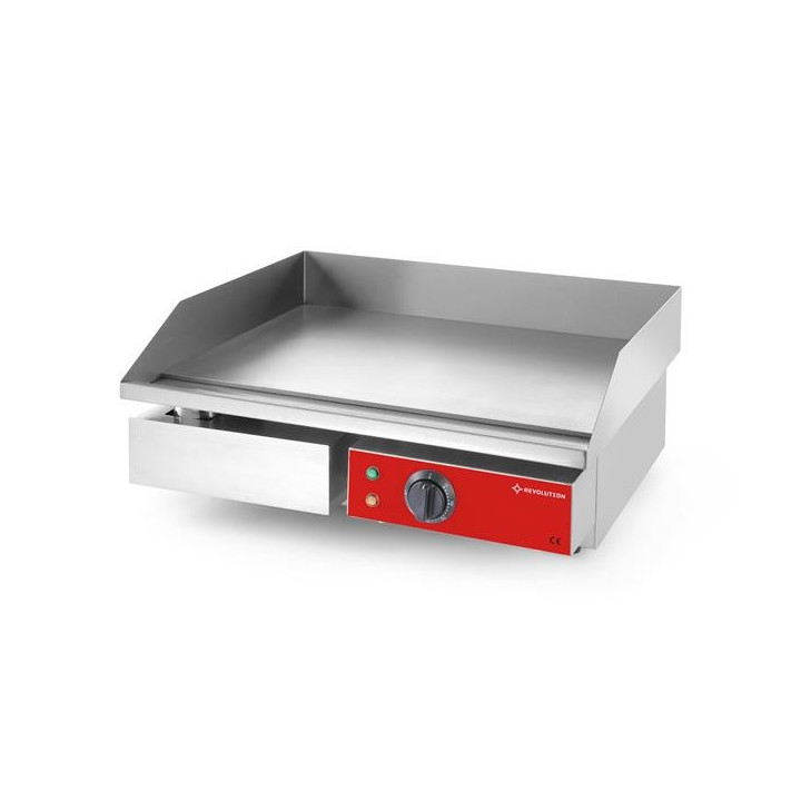 Elektryczna gładka płyta grillowa 3000 W Revolution 230V/3000W 550x480x(H)230mm