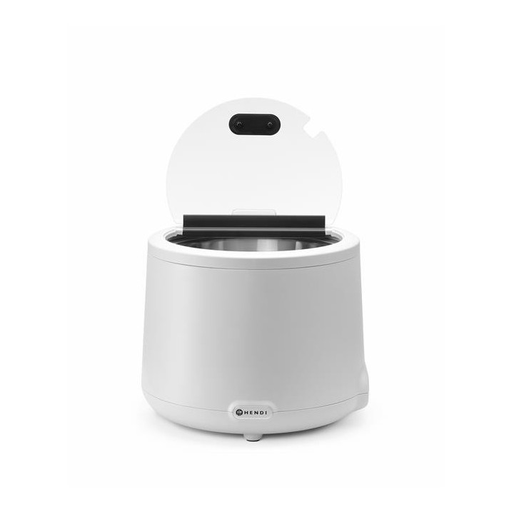 UNIQ Kociołek do zupy HENDI 8L biały 220-240V/500W o366x(H)325mm
