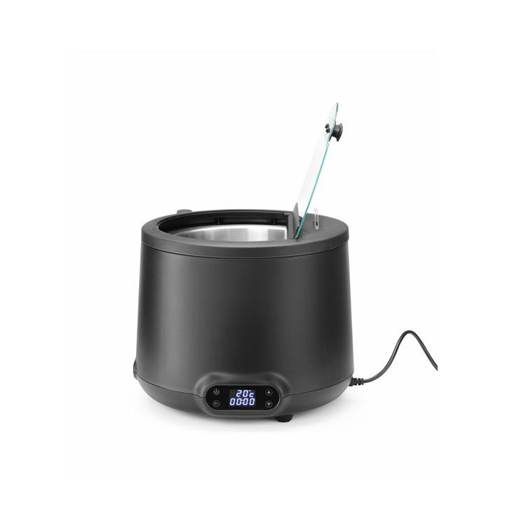 UNIQ Kociołek do zupy HENDI 8L czarny 220-240V/500W o366x(H)325mm