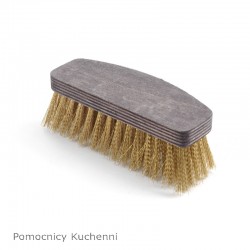 Szczotka do pieca do pizzy z mosiężnym włosiem Venezia - zaokrąglona szczotka zapasowa Hendi 525692