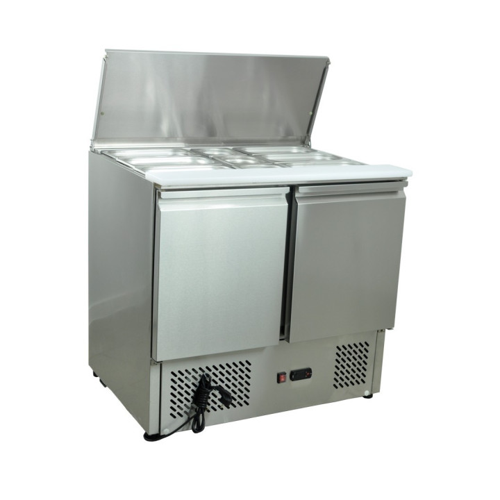 Stół chłodniczy sałatkowy ESL3800 rozsuwana pokrywa