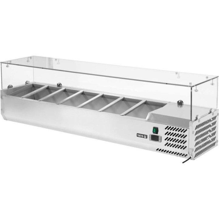 Witryna chłodnicza nadstawka 7*GN 1/4 YG-05322 Yato YG-05322