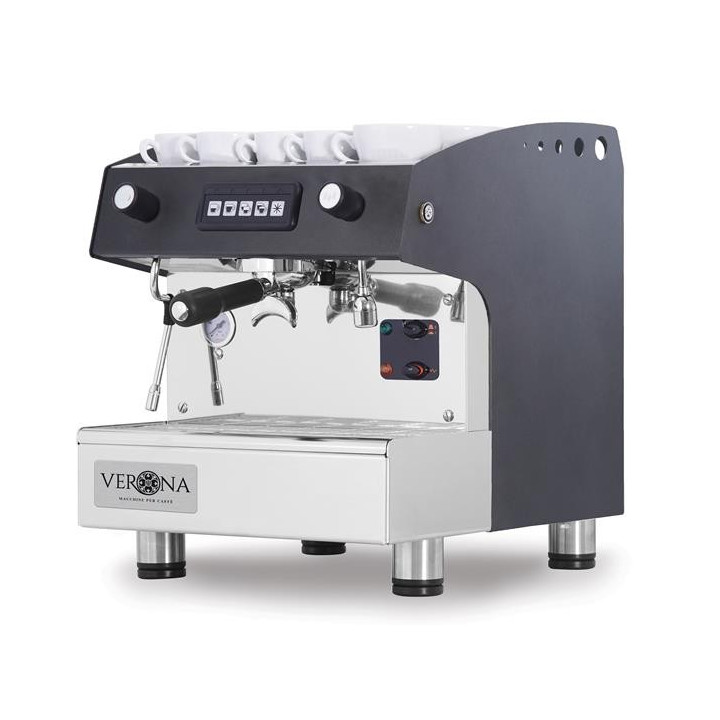Ekspres do kawy VERONA ROMEO , 1-grupowy - automatyczny, 230V/1800W, 375x530x(H)485mm