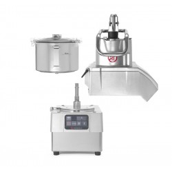 Maszyna wielofunkcyjna z elektronicznym panelem graficznym, z emulgatorem 5,5 l i szatkownicą z dużym wsadem, 10 prędkości, jedn