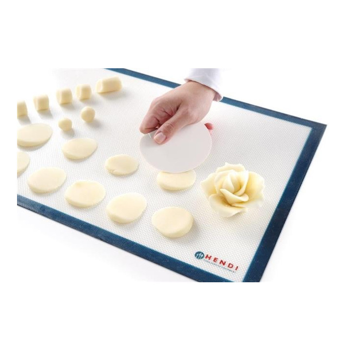 Skrobka cukierniczo-piekarnicza półokrągła  159x103 mm