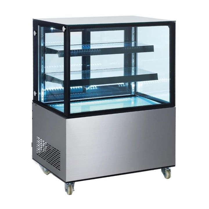 Witryna chłodnicza 2-półkowa, Arktic, 610L, 230V/500W, 1824x677x(H)1230mm