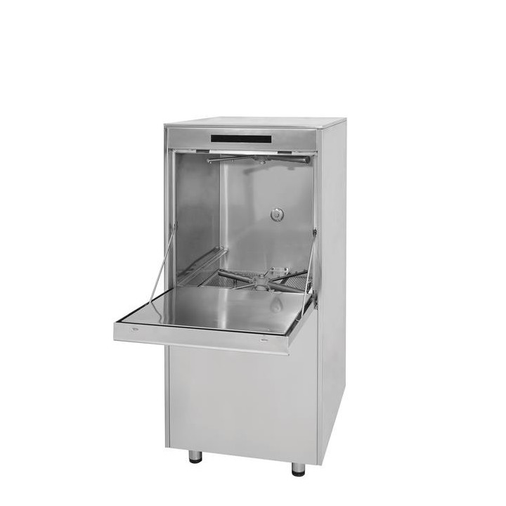 Zmywaka do tac i garów 50x60 elektroniczna z dozownikiem detergentu i pompą spustową 400V Wariant podstawowy