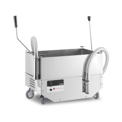 Filtr oleju do smażenia | urządzenie do filtrowania oleju | zbiornik 30l | wydajność filtracji 20 l/min | SF5000