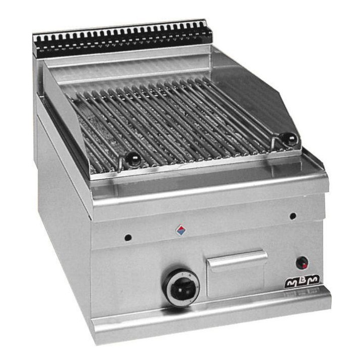 Grill z lawą wulkaniczną do mięs 400x600, Minima 600