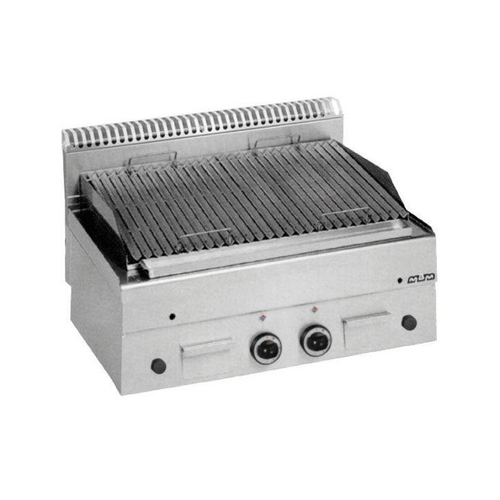 Grill z lawą wulkaniczną do ryb 800x600, Minima 600