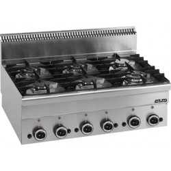 Kuchnia gazowa stołowa 6-palnikowa, Minima 600