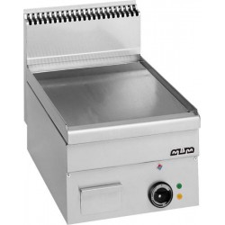 Płyta grillowa elektryczna, stołowa  400x600 - gładka, Minima 600