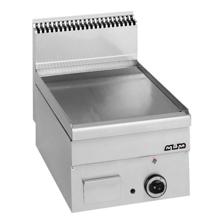 Płyta grillowa gazowa, stołowa  400x600 - gładka, Minima 600