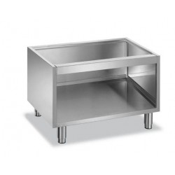 Podstawa z trzech stron zamknięta pod urządzenia stołowe linii MINIMA 600, wym.: 800x510x(H)580 mm