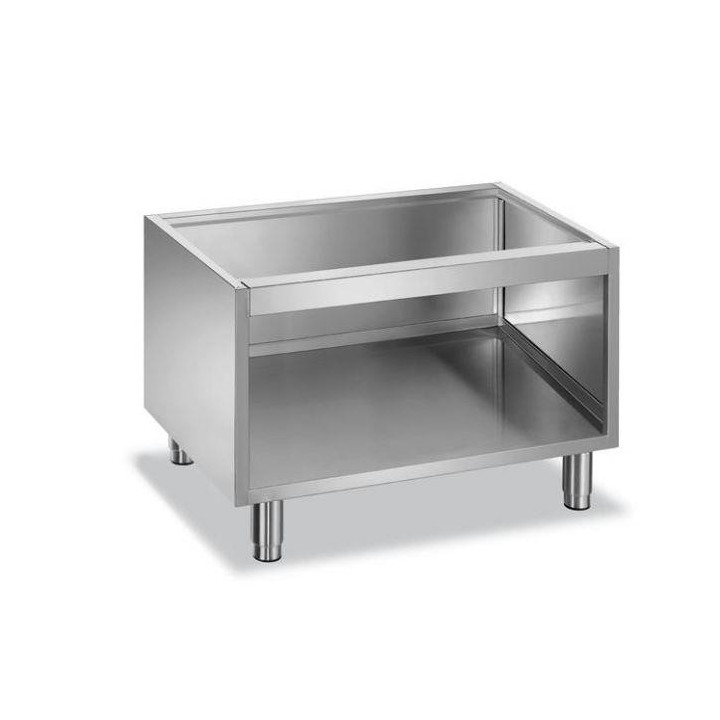 Podstawa z trzech stron zamknięta pod urządzenia stołowe linii MINIMA 600, wym.: 800x510x(H)580 mm