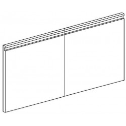 Zestaw 2 drzwi do podstawy NSA66 o szer. 600 mm, Minima 600