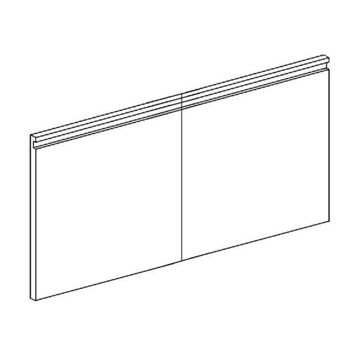 Zestaw 2 drzwi do podstawy NSA66 o szer. 600 mm, Minima 600