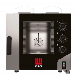 Piec konwekcyjno-parowy Millennial Smart Gastro, 5x GN 1/1 – sterowany elektromechanicznie, gazowy, Tecnoeka, 230V/300W, 9300kW,