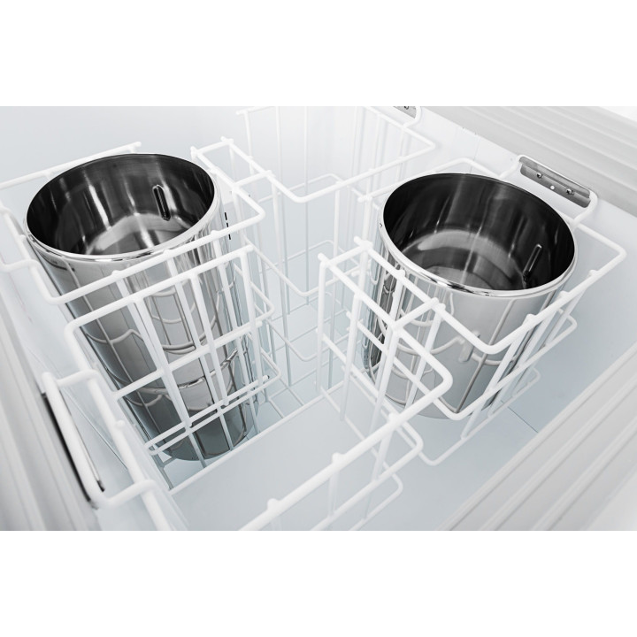 Dystrybutor do lodów | konserwator | retro | 10 tub | okrągłe kuwety | 1503x670x895 mm | GELATO POZETTI 10