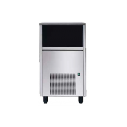 Kostkarka chłodzona wodą, wydajność 26 kg/24h, poj. Zbiornika na lód 6 kg
