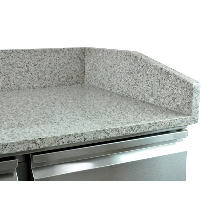 Stół chłodniczy do pizzy 2-drzwiowy z garownikiem EPF3480