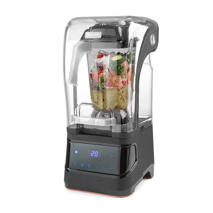 Blender z obudową wyciszającą - sterowanie cyfrowe Hendi 230695