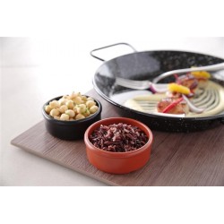 Miseczka na masło i sos czarna, zestaw 3 szt.