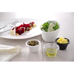Miseczka ramekin 45 ml, zestaw 12 szt. czarna