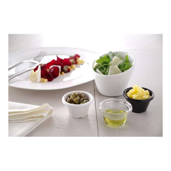 Miseczka ramekin 45 ml, zestaw 12 szt. kremowa