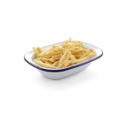 Naczynie prostokątne emaliowane 175x130 mm