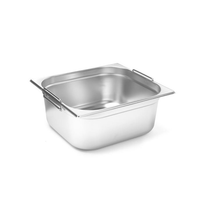 Pojemnik GN 2/3 z chowanymi uchwytami – 354x325 mm 13L Hendi Budget Line 817247