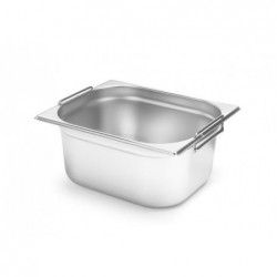 Pojemnik GN 1/2 z chowanymi uchwytami – 325x265 mm 9,5L Hendi Budget Line 817346