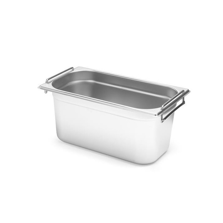 Pojemnik GN 1/3 z chowanymi uchwytami – 325x176 mm 7,8 Hendi Budget Line 817452