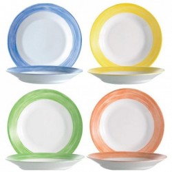 Talerz głęboki Brush 54753 [kpl 6 szt.]