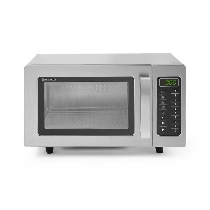 Kuchenka mikrofalowa z możliwością programowania 1000 W, HENDI, 23L, 230V/1550W, 509x572x(H)306mm
