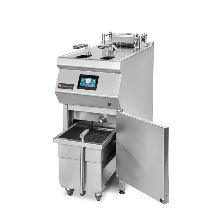 Frytownica automatyczna elektryczna | filtr oleju |  ekran dotykowy | 30 kW | 25l | RQ,PLS,ODFE,010