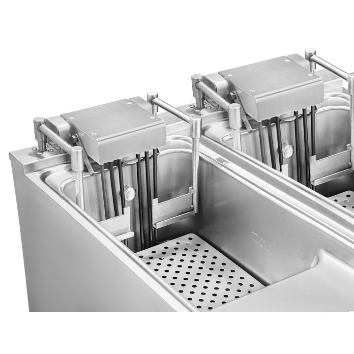 Frytownica automatyczna elektryczna | filtr oleju |  ekran dotykowy | 60 kW | 2x 25l | RQ,PLS,ODFE,020