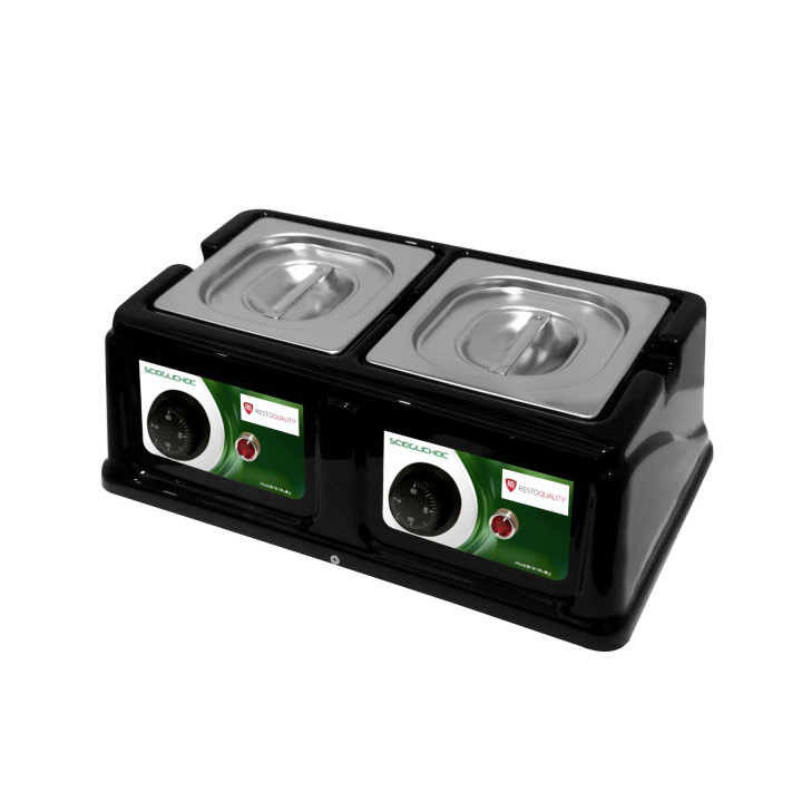 Podgrzewacz do czekolady | 2x1,5 l | 0,16 kW | 230V | 425x260x135 mm | RQ09,SC2X1,5L
