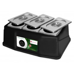 Podgrzewacz do czekolady | 3x0,8 l | 0,09 kW | 230V | 385x265x135 mm | RQ09,SC3X0,8L