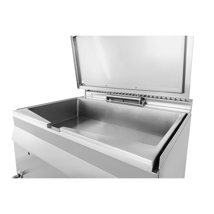 Patelnia uchylna gazowa | stal nierdzewna | 27 kW | 120 l | 1200x900x900 mm | RQBS125,912G